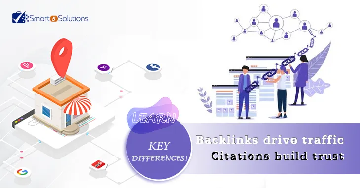 Know About Backlinks and the Difference Between Backlinks and Citations!: Smart 5 Solution blog image