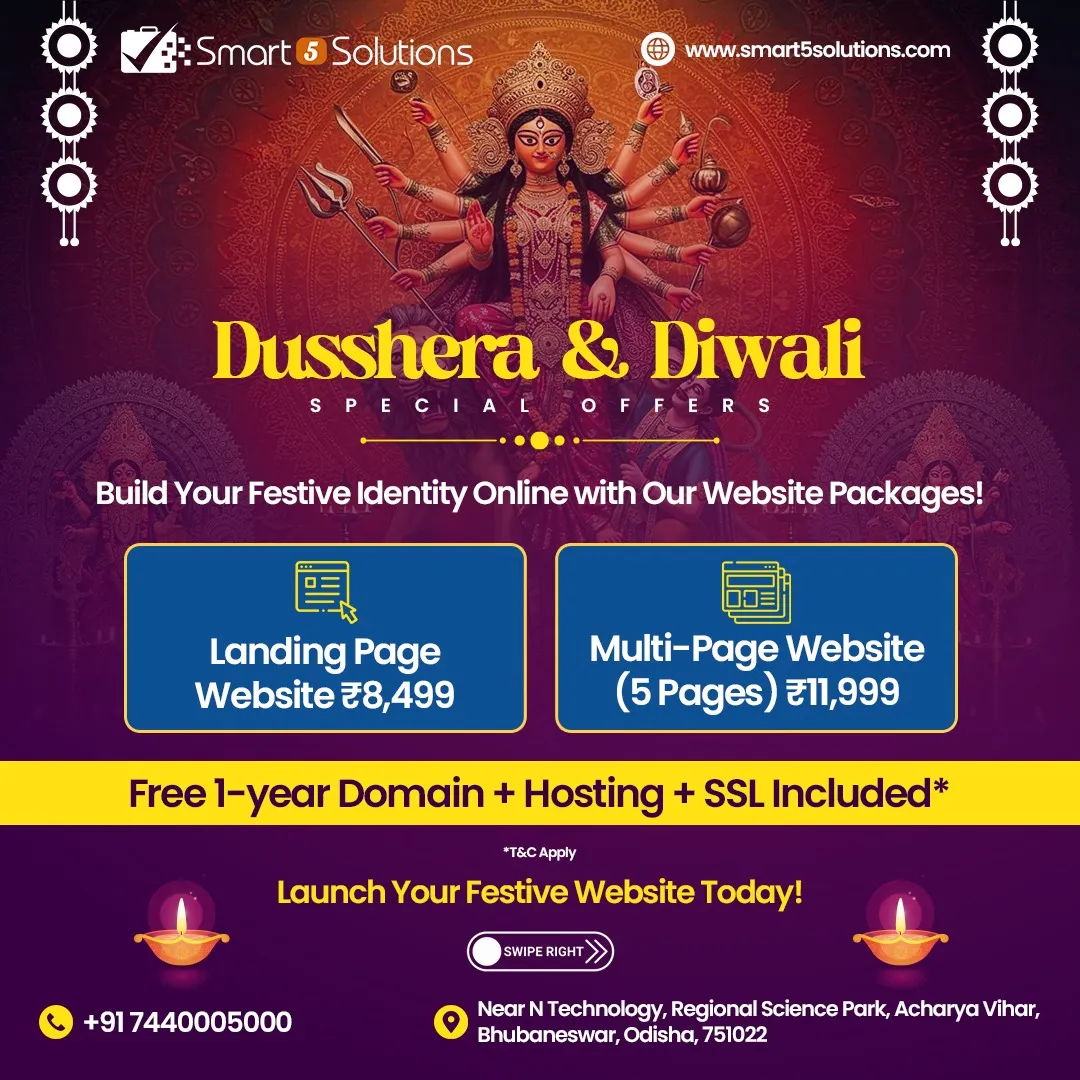 Dussehera Offer 2025 | Smart 5 Solutions