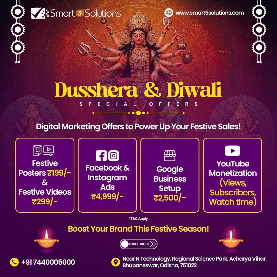 Dussehera Offer 2025 | Smart 5 Solutions