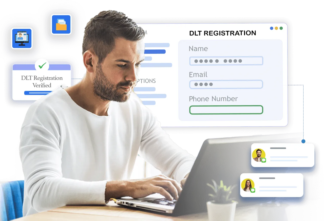 DLT Template Registration