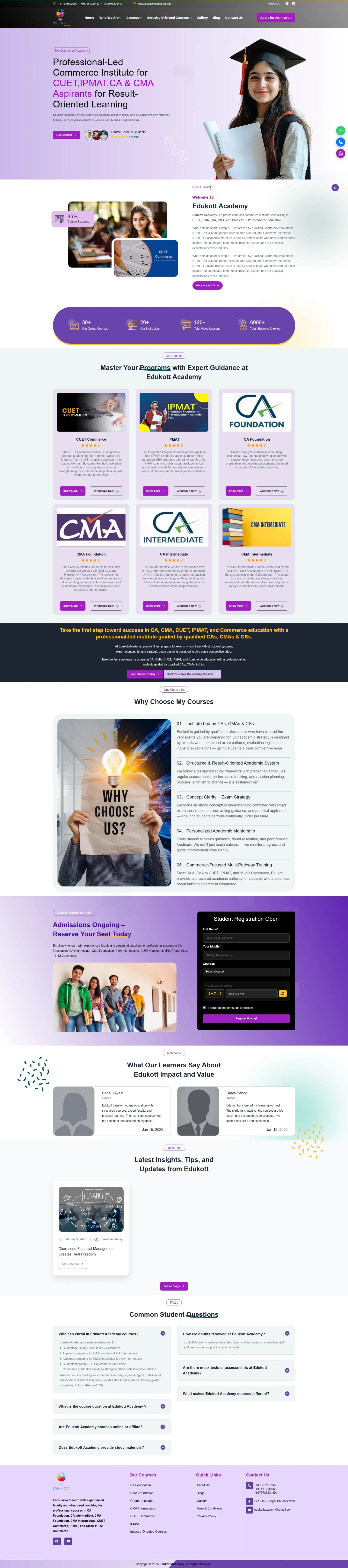 Website Preview - Laptop