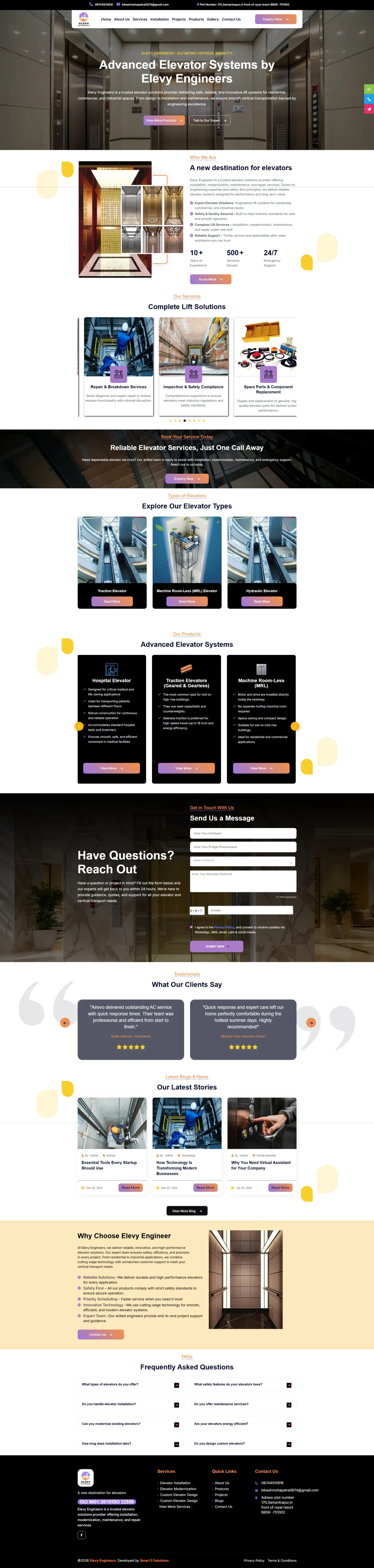 Website Preview - Laptop