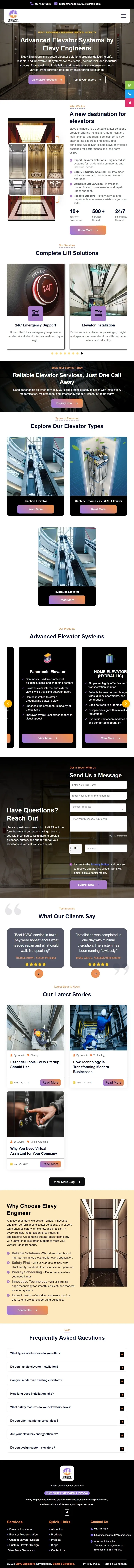 Website Preview - Tablet