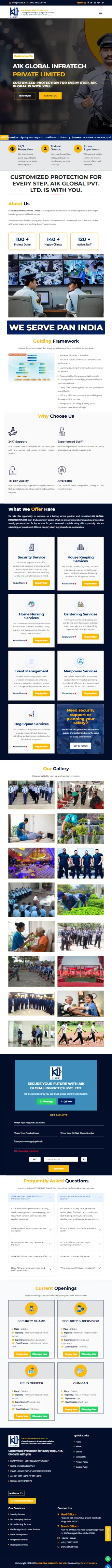 Website Preview - Tablet