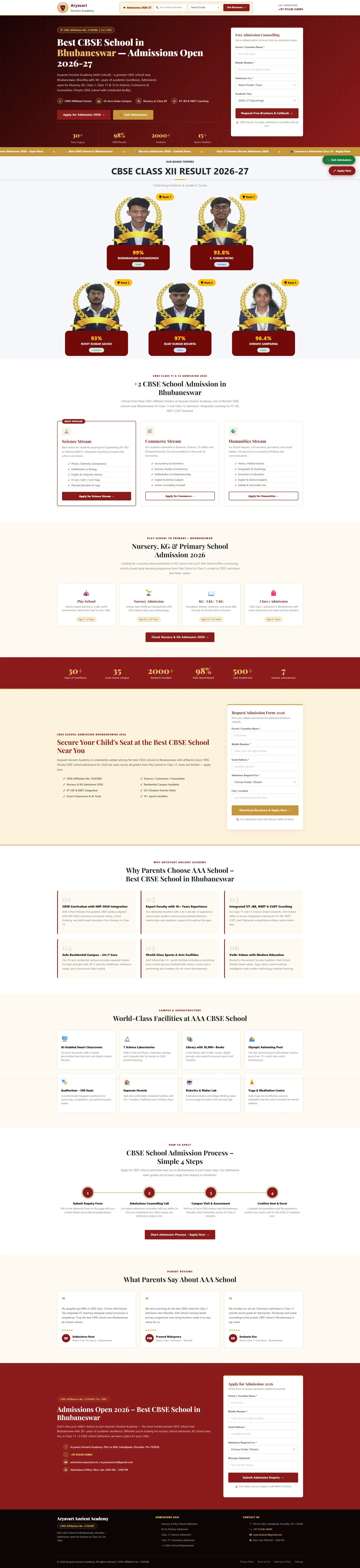Website Preview - Laptop