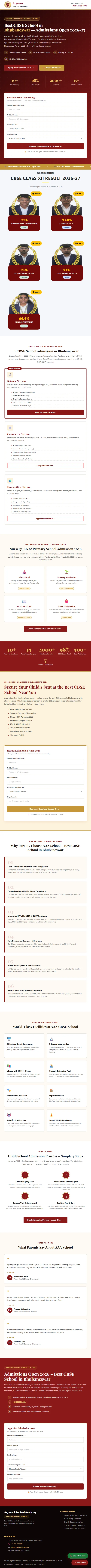 Website Preview - Tablet
