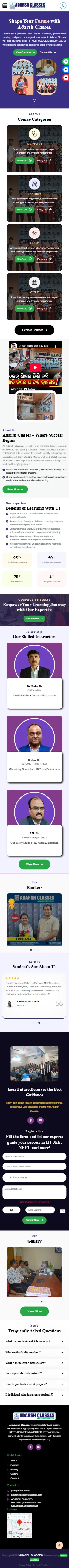 Website Preview - Mobile