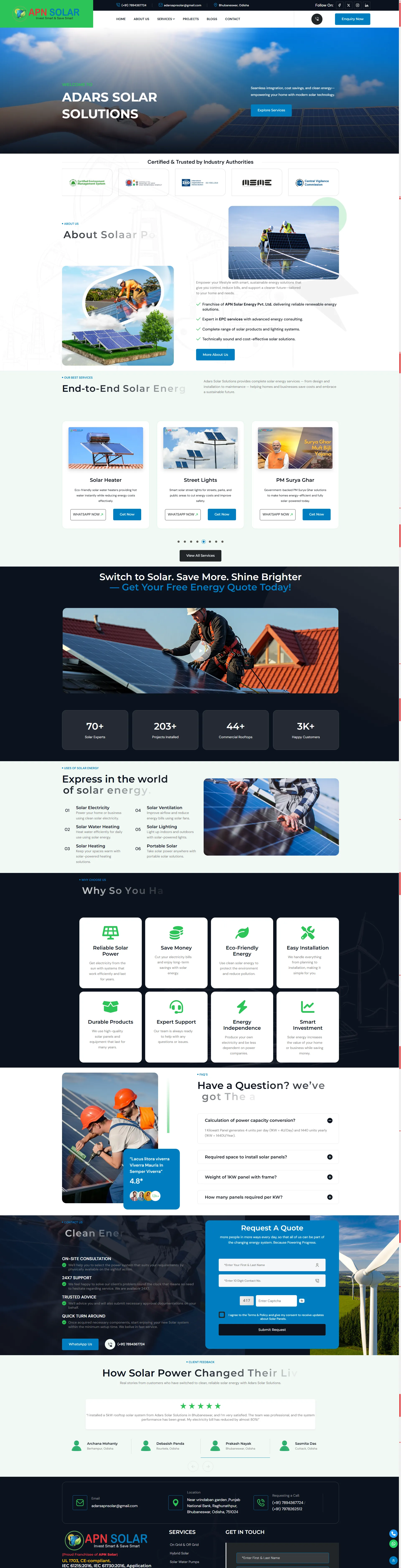 Website Preview - Laptop