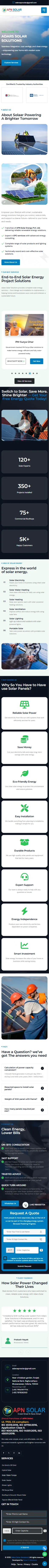 Website Preview - Mobile