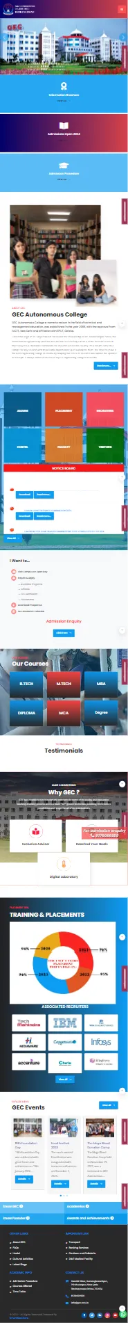 Designing Company Website