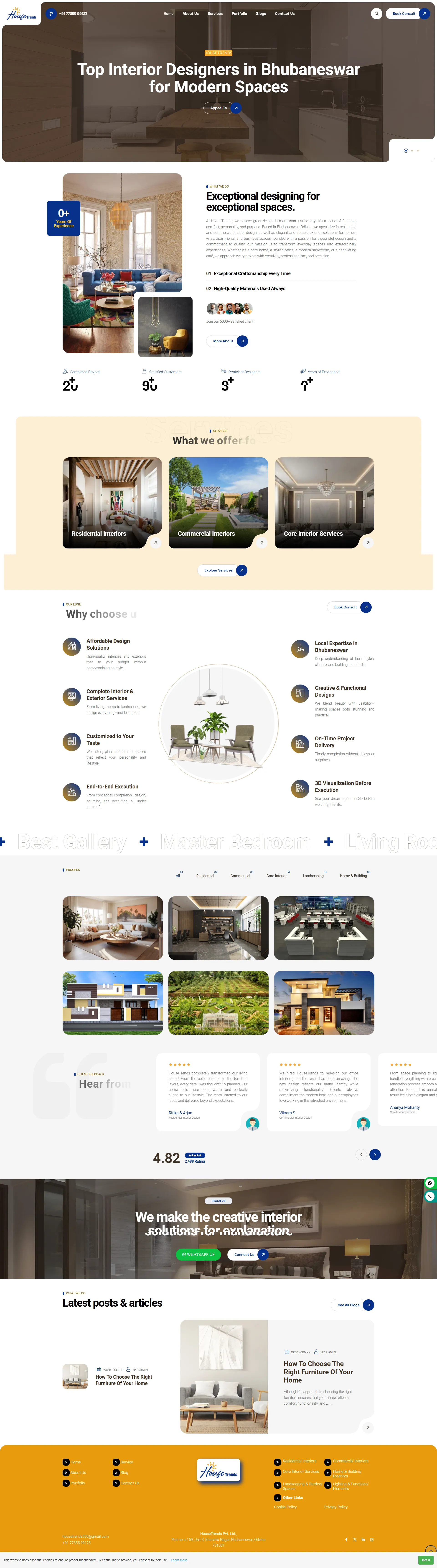 Website Preview - Laptop