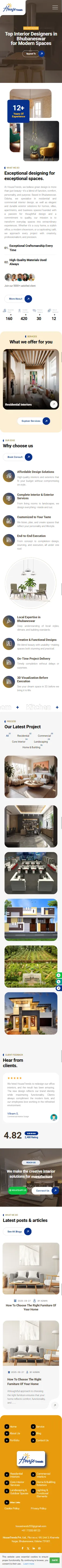 Website Preview - Mobile