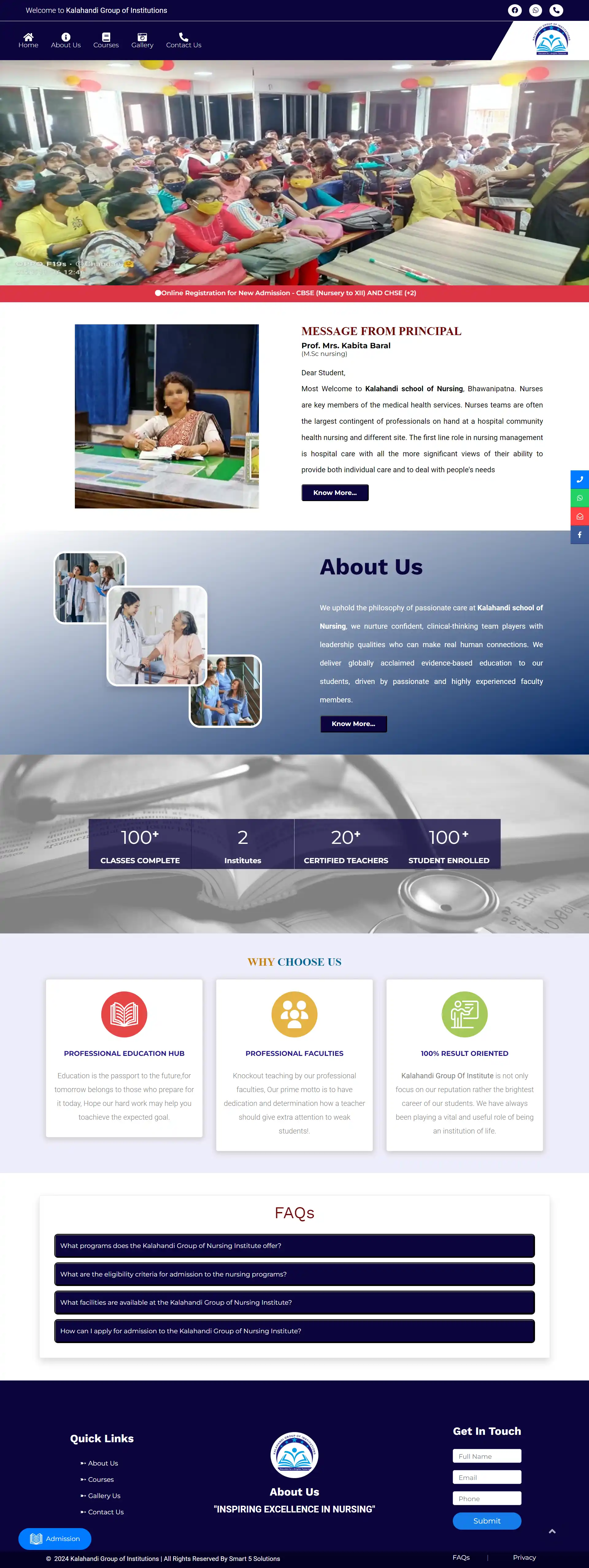 Designing Company Website