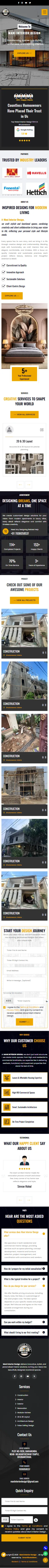 Website Preview - Mobile