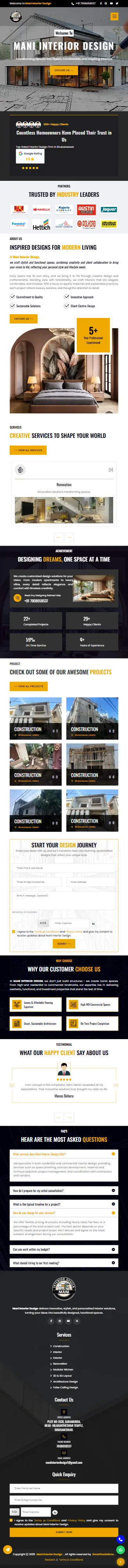 Website Preview - Tablet