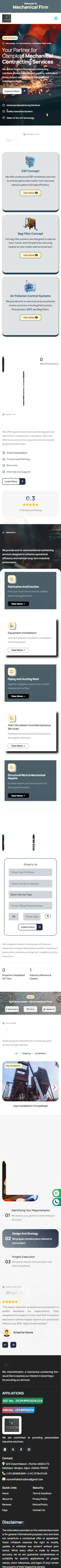 Designing Company Website